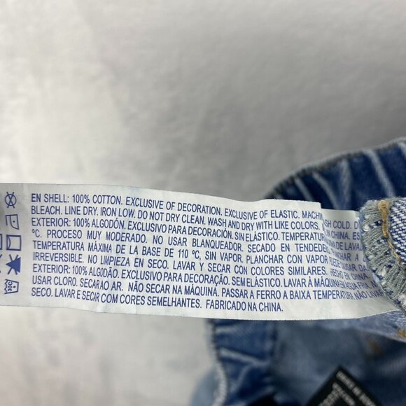 Forever 21 Jeans Womens Size 29 Blue Distressed Denim Pockets Pants Ladies - Picture 12 of 13